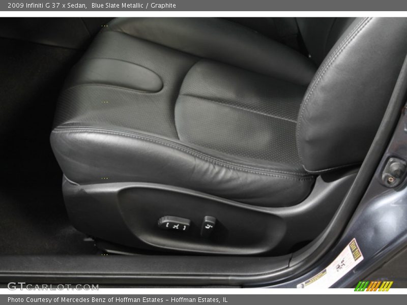 Blue Slate Metallic / Graphite 2009 Infiniti G 37 x Sedan