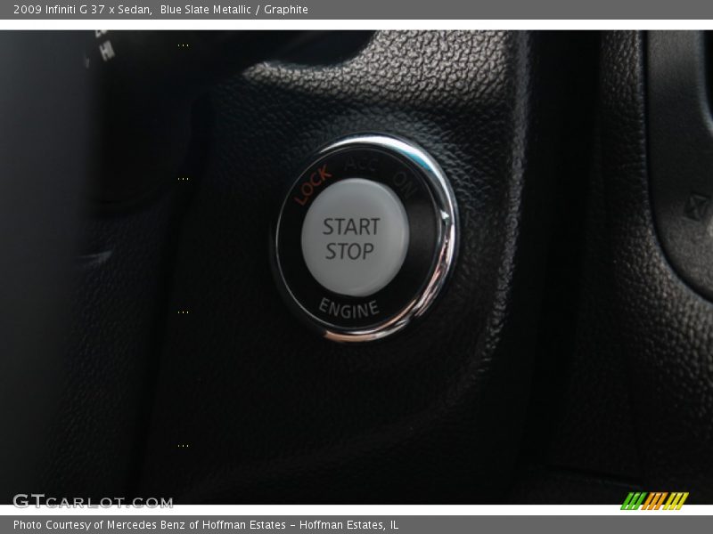 Blue Slate Metallic / Graphite 2009 Infiniti G 37 x Sedan