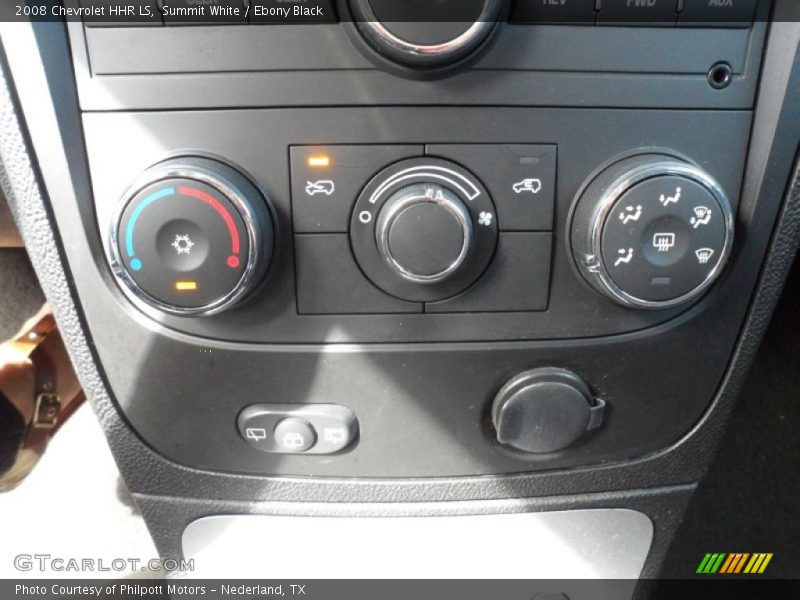 Summit White / Ebony Black 2008 Chevrolet HHR LS