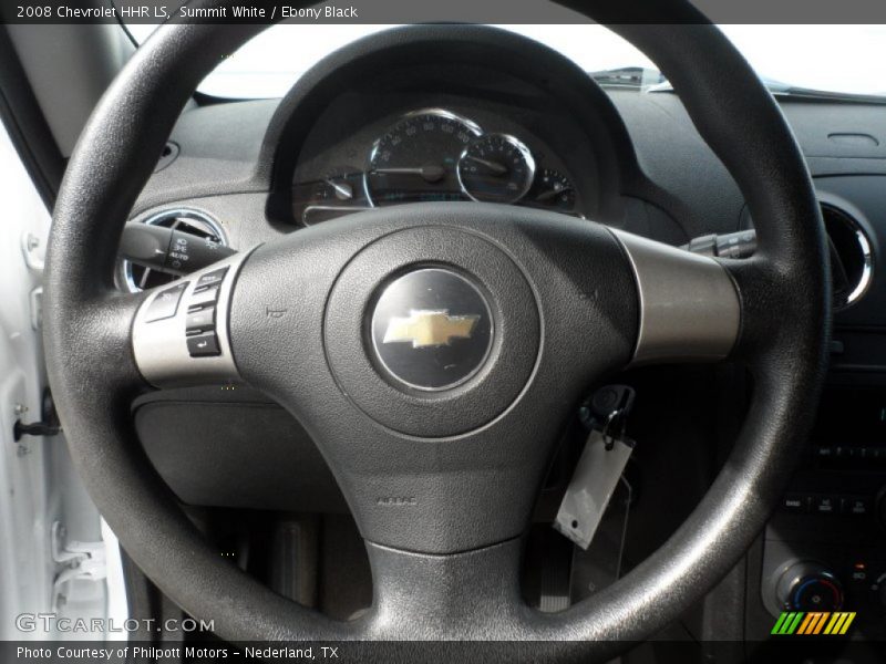 Summit White / Ebony Black 2008 Chevrolet HHR LS