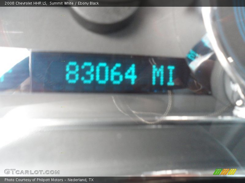 Summit White / Ebony Black 2008 Chevrolet HHR LS