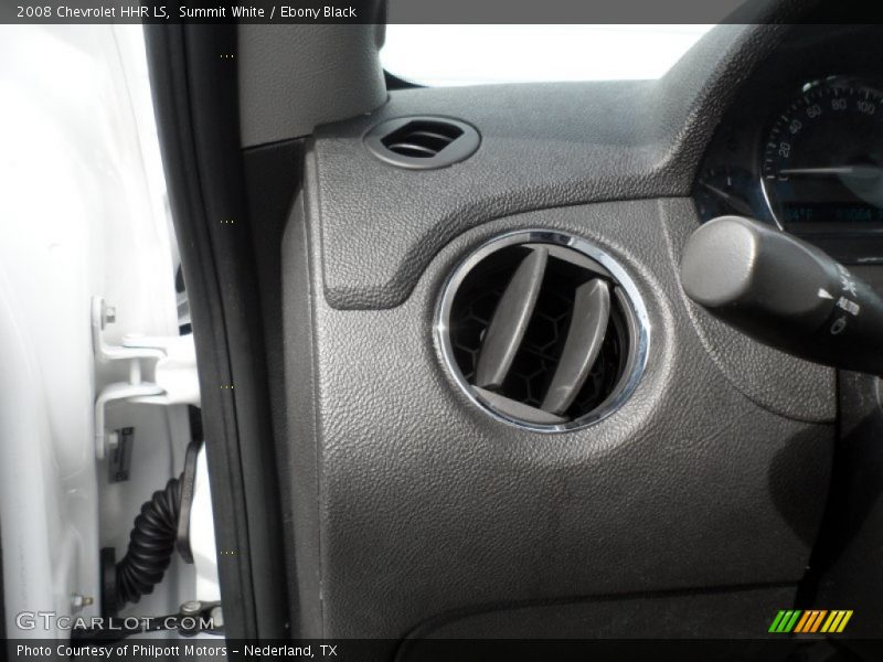 Summit White / Ebony Black 2008 Chevrolet HHR LS