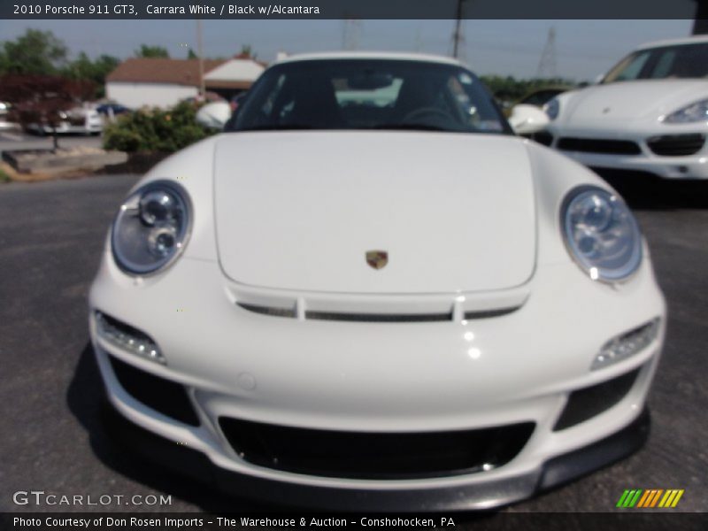 Carrara White / Black w/Alcantara 2010 Porsche 911 GT3