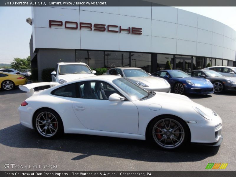 Carrara White / Black w/Alcantara 2010 Porsche 911 GT3