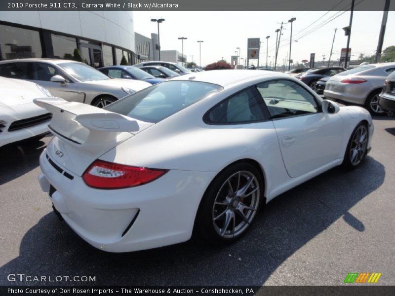 Carrara White / Black w/Alcantara 2010 Porsche 911 GT3