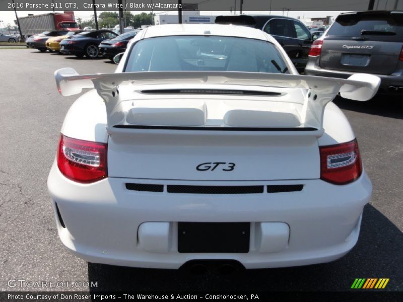 Carrara White / Black w/Alcantara 2010 Porsche 911 GT3