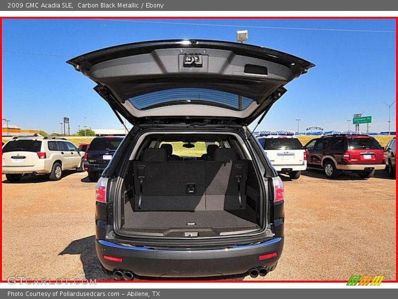 Carbon Black Metallic / Ebony 2009 GMC Acadia SLE