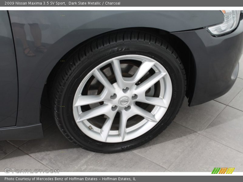 Dark Slate Metallic / Charcoal 2009 Nissan Maxima 3.5 SV Sport