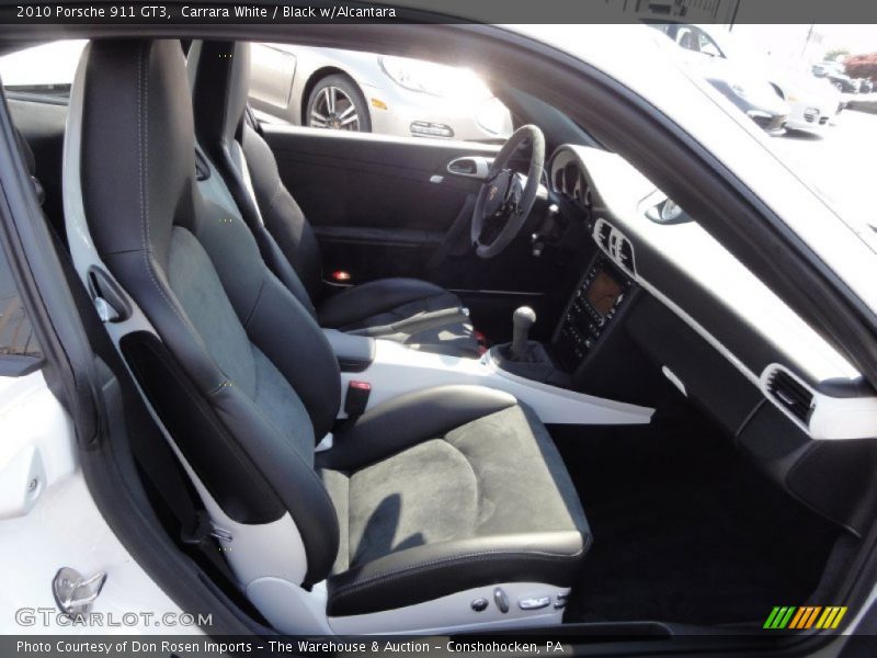 Carrara White / Black w/Alcantara 2010 Porsche 911 GT3