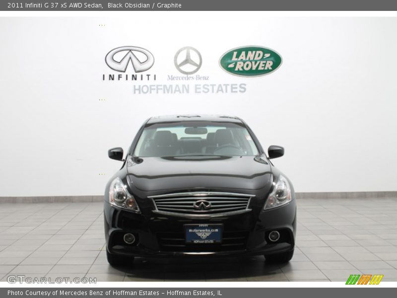 Black Obsidian / Graphite 2011 Infiniti G 37 xS AWD Sedan