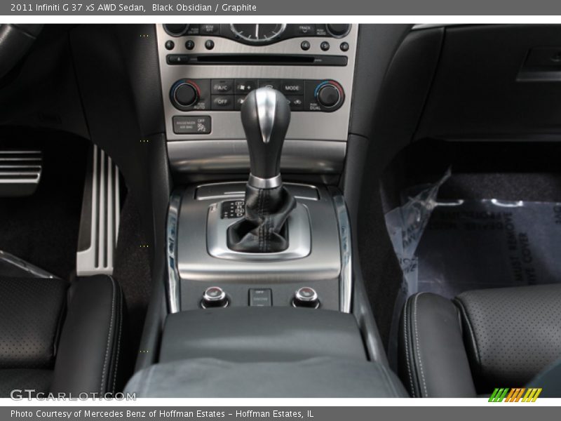 Black Obsidian / Graphite 2011 Infiniti G 37 xS AWD Sedan