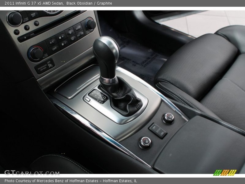 Black Obsidian / Graphite 2011 Infiniti G 37 xS AWD Sedan