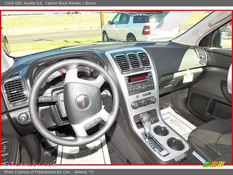 Carbon Black Metallic / Ebony 2009 GMC Acadia SLE
