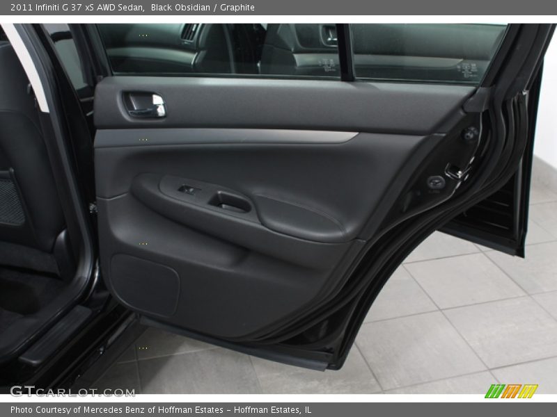 Black Obsidian / Graphite 2011 Infiniti G 37 xS AWD Sedan
