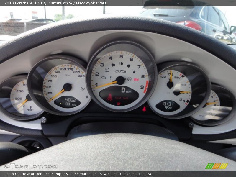  2010 911 GT3 GT3 Gauges