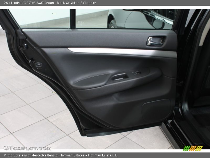 Black Obsidian / Graphite 2011 Infiniti G 37 xS AWD Sedan