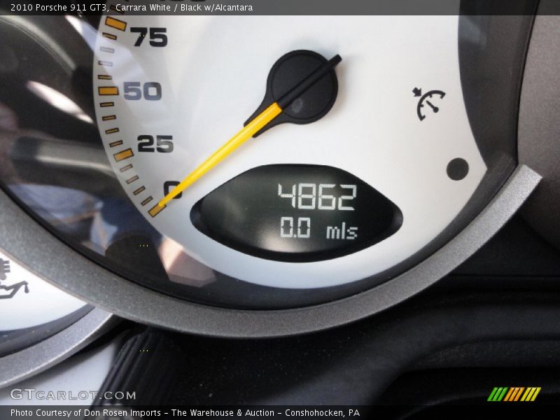 Carrara White / Black w/Alcantara 2010 Porsche 911 GT3