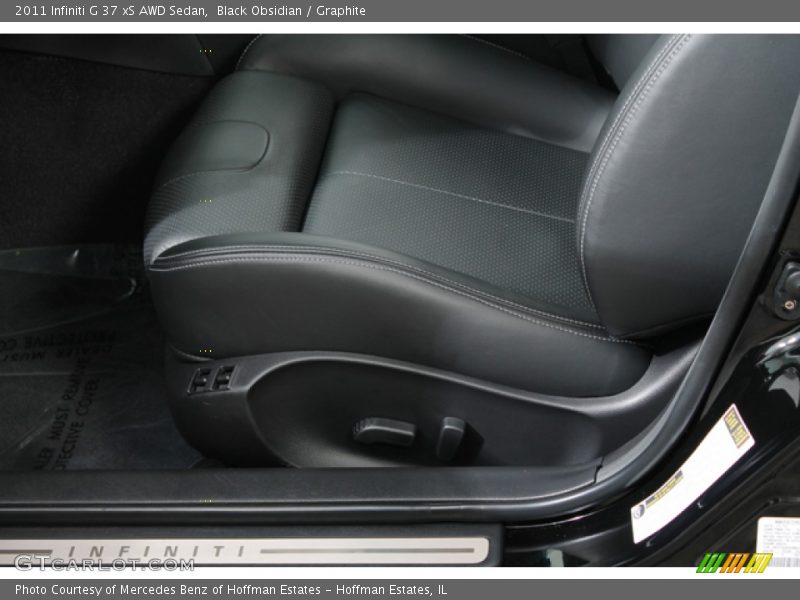 Black Obsidian / Graphite 2011 Infiniti G 37 xS AWD Sedan