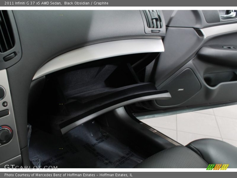 Black Obsidian / Graphite 2011 Infiniti G 37 xS AWD Sedan