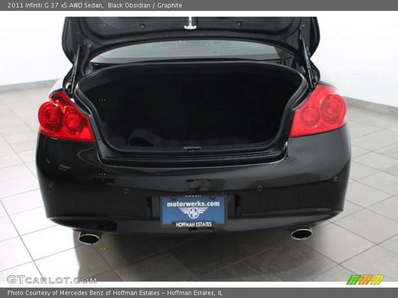 Black Obsidian / Graphite 2011 Infiniti G 37 xS AWD Sedan