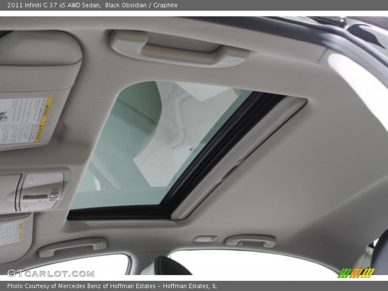 Black Obsidian / Graphite 2011 Infiniti G 37 xS AWD Sedan