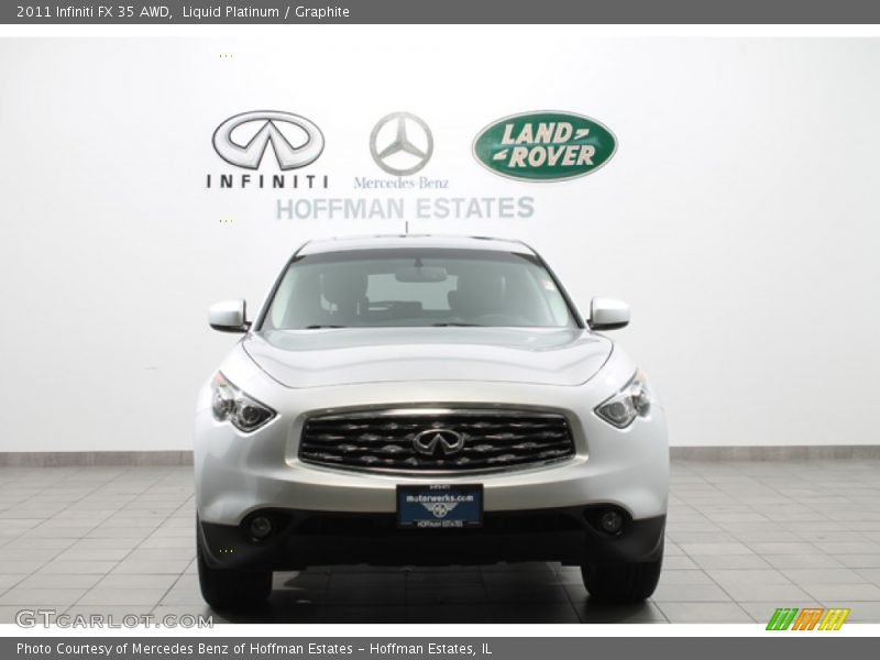 Liquid Platinum / Graphite 2011 Infiniti FX 35 AWD