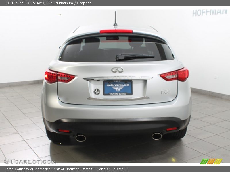 Liquid Platinum / Graphite 2011 Infiniti FX 35 AWD
