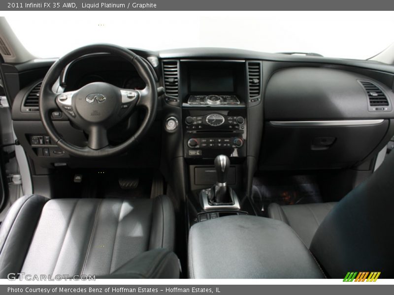 Liquid Platinum / Graphite 2011 Infiniti FX 35 AWD