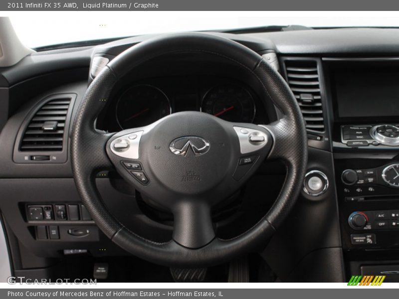 Liquid Platinum / Graphite 2011 Infiniti FX 35 AWD