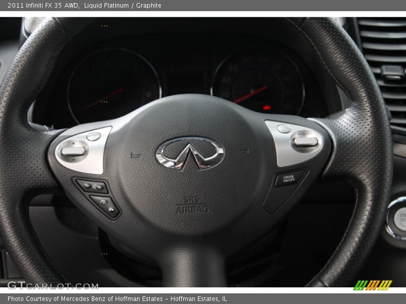 Liquid Platinum / Graphite 2011 Infiniti FX 35 AWD