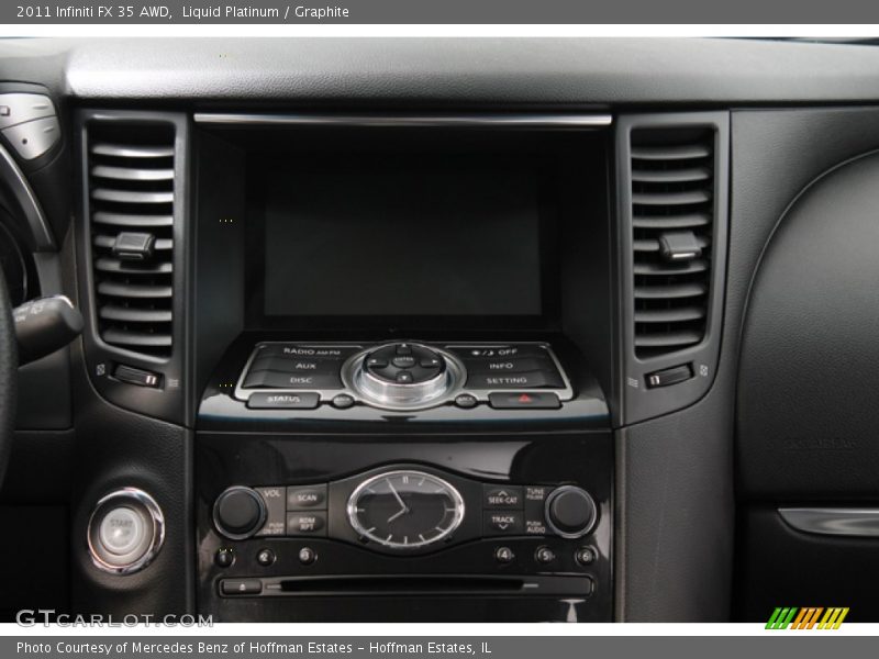 Liquid Platinum / Graphite 2011 Infiniti FX 35 AWD