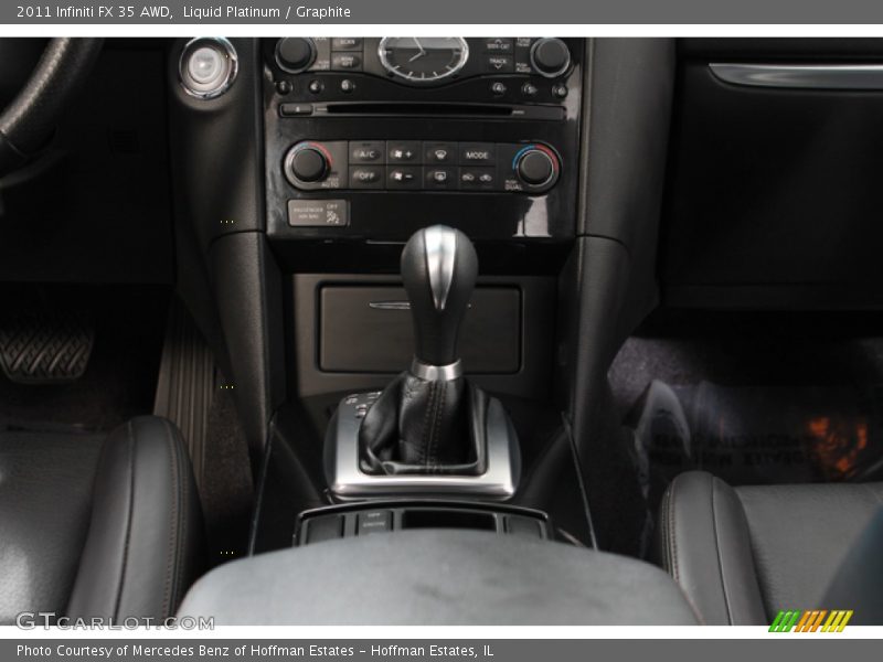 Liquid Platinum / Graphite 2011 Infiniti FX 35 AWD