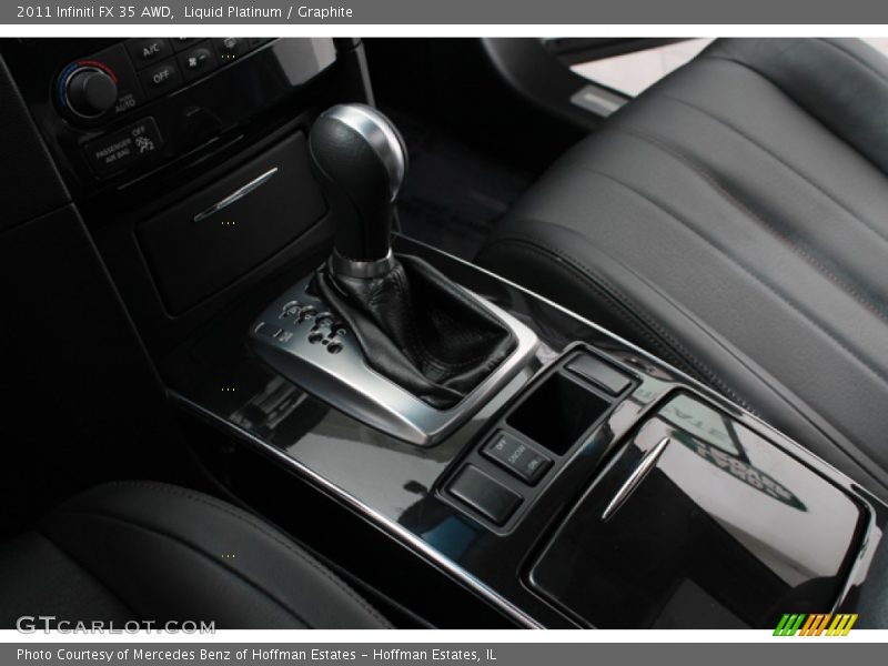 Liquid Platinum / Graphite 2011 Infiniti FX 35 AWD