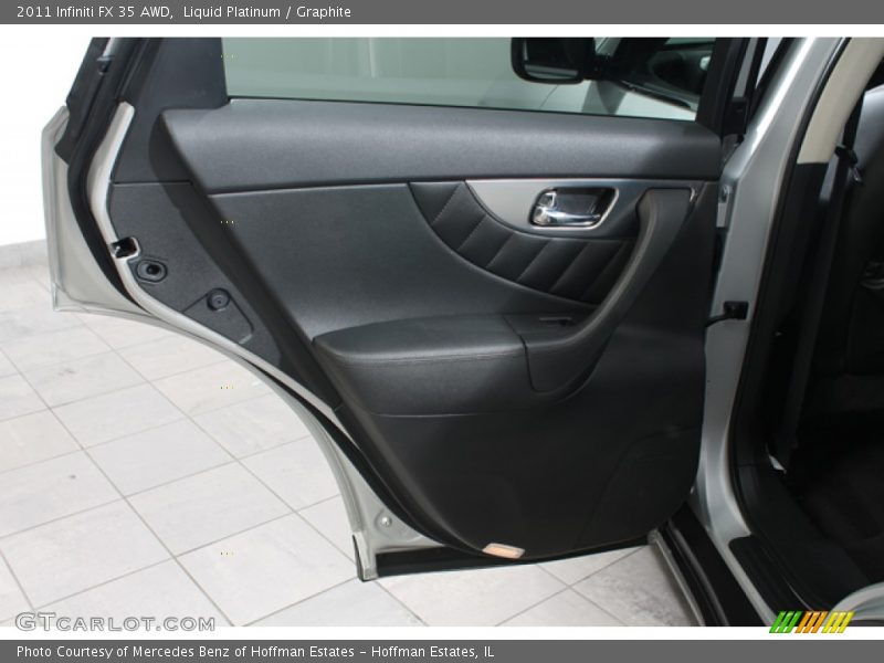 Liquid Platinum / Graphite 2011 Infiniti FX 35 AWD