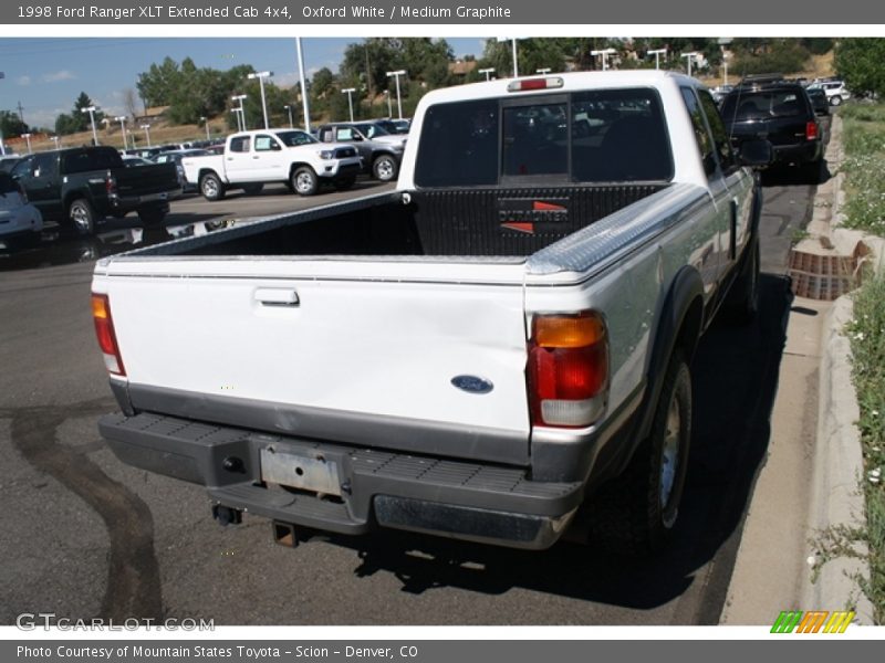 Oxford White / Medium Graphite 1998 Ford Ranger XLT Extended Cab 4x4