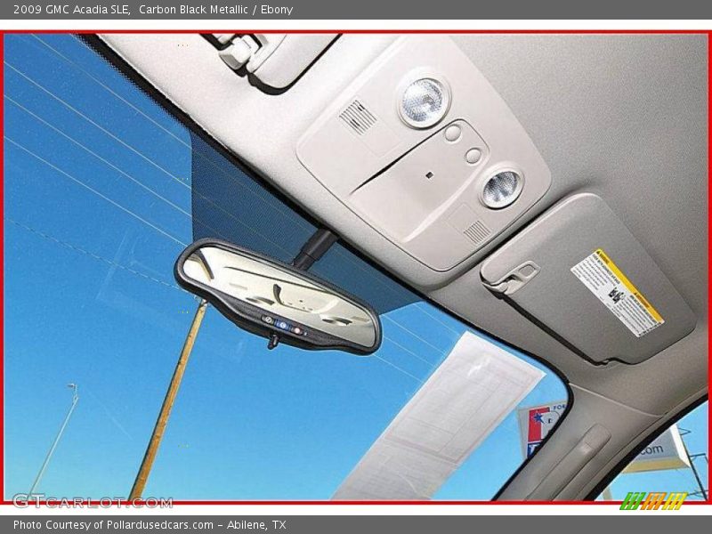 Carbon Black Metallic / Ebony 2009 GMC Acadia SLE
