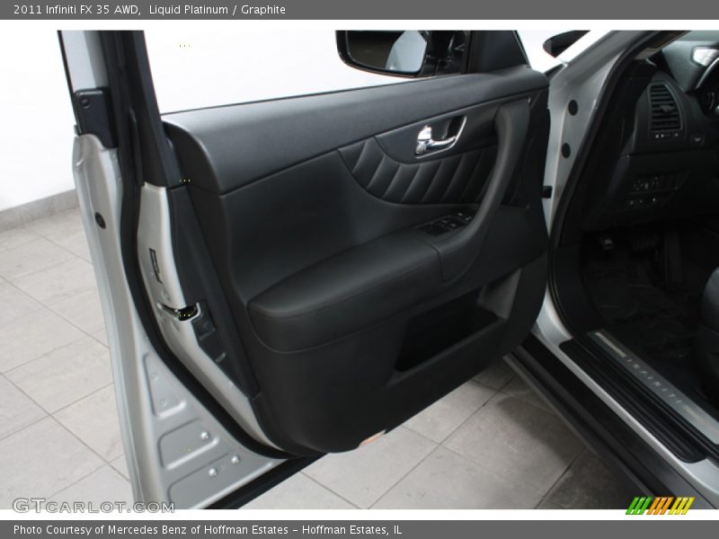 Liquid Platinum / Graphite 2011 Infiniti FX 35 AWD