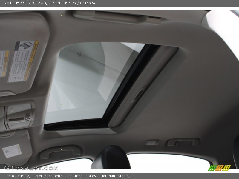 Liquid Platinum / Graphite 2011 Infiniti FX 35 AWD
