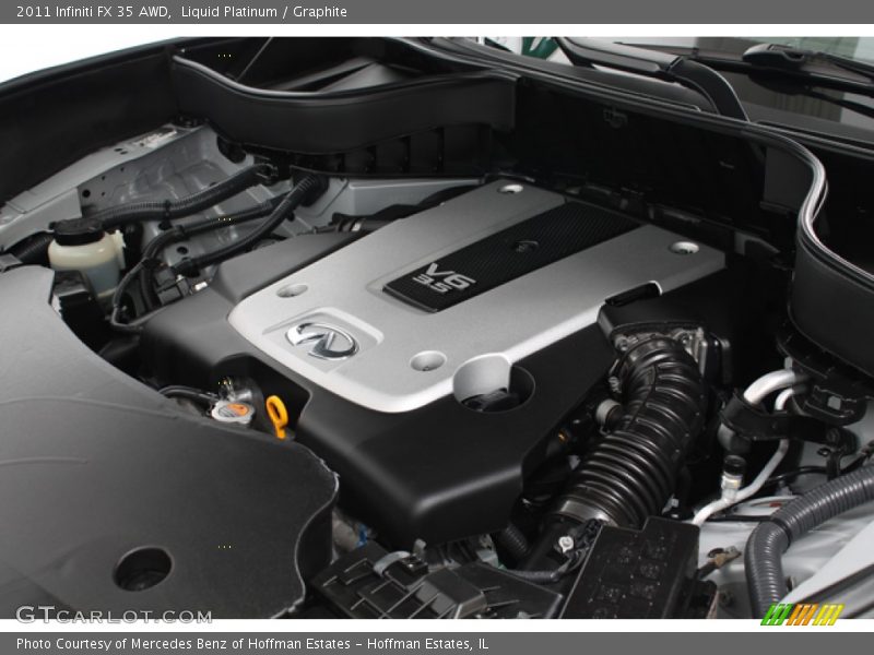 Liquid Platinum / Graphite 2011 Infiniti FX 35 AWD