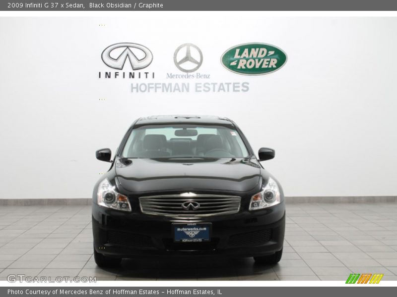 Black Obsidian / Graphite 2009 Infiniti G 37 x Sedan