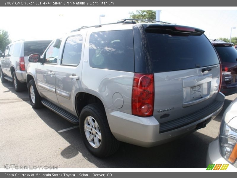 Silver Birch Metallic / Light Titanium 2007 GMC Yukon SLT 4x4
