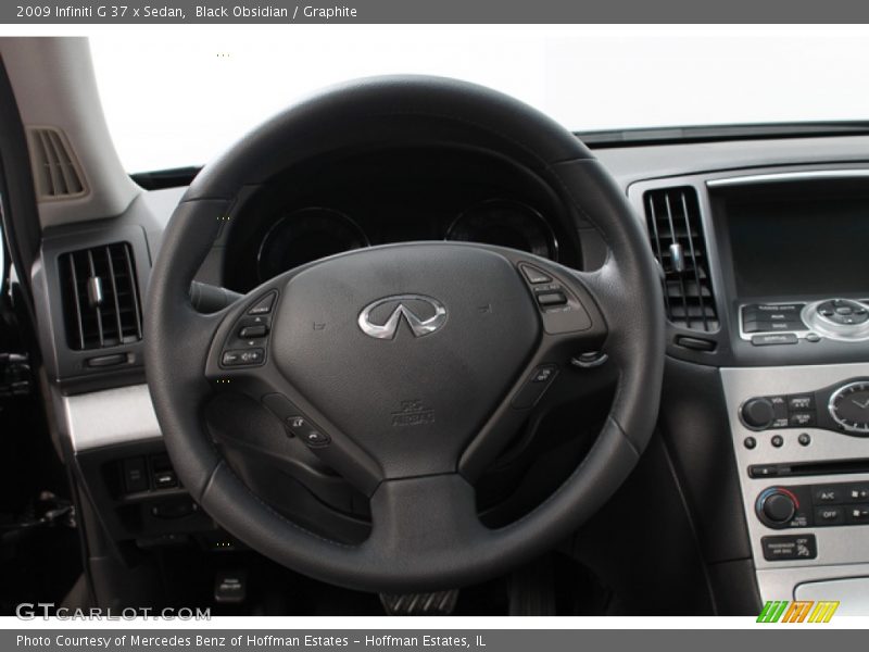 Black Obsidian / Graphite 2009 Infiniti G 37 x Sedan