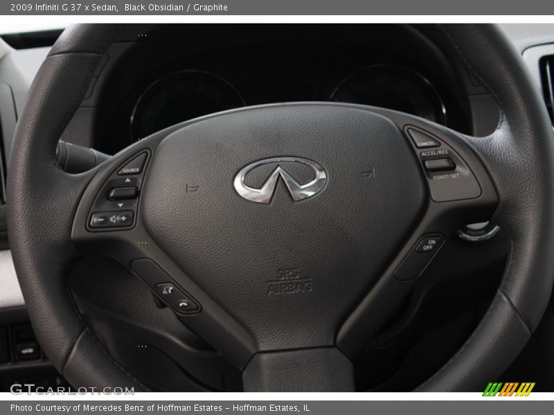 Black Obsidian / Graphite 2009 Infiniti G 37 x Sedan