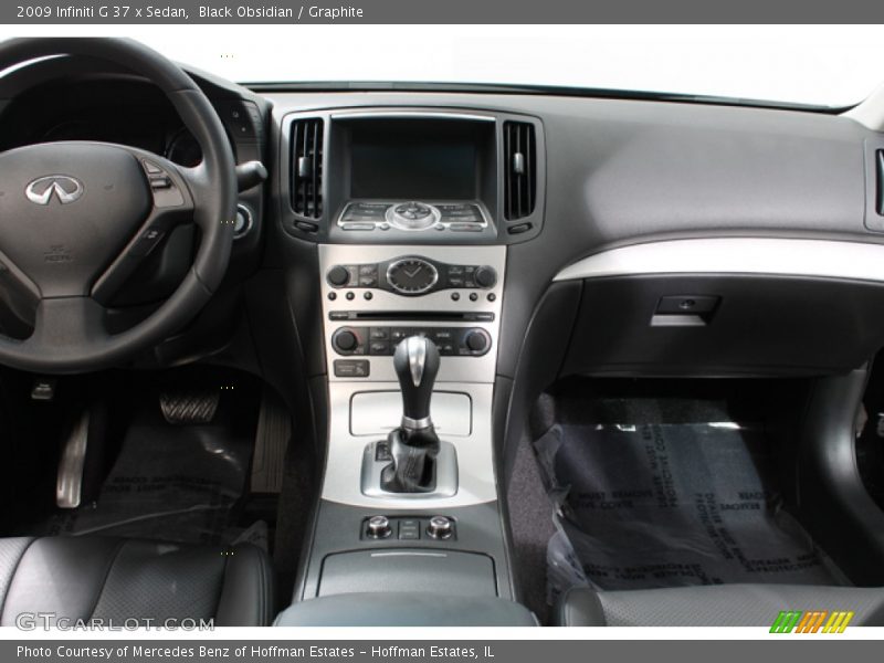 Black Obsidian / Graphite 2009 Infiniti G 37 x Sedan