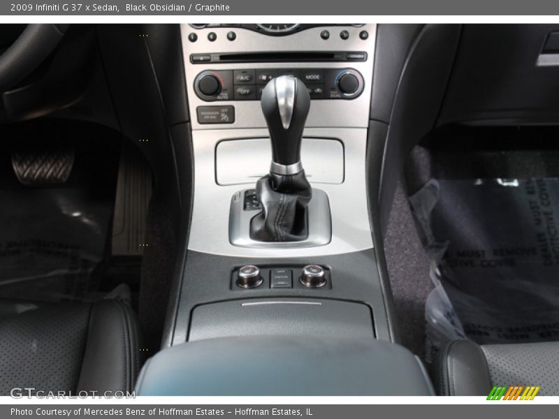Black Obsidian / Graphite 2009 Infiniti G 37 x Sedan