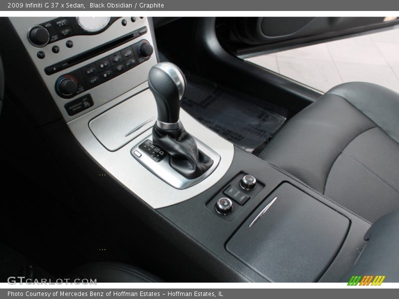 Black Obsidian / Graphite 2009 Infiniti G 37 x Sedan