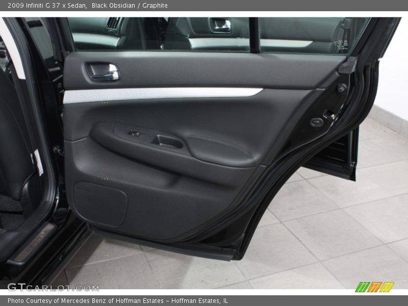 Black Obsidian / Graphite 2009 Infiniti G 37 x Sedan