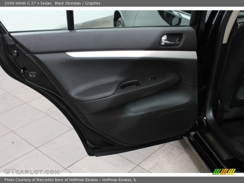 Black Obsidian / Graphite 2009 Infiniti G 37 x Sedan
