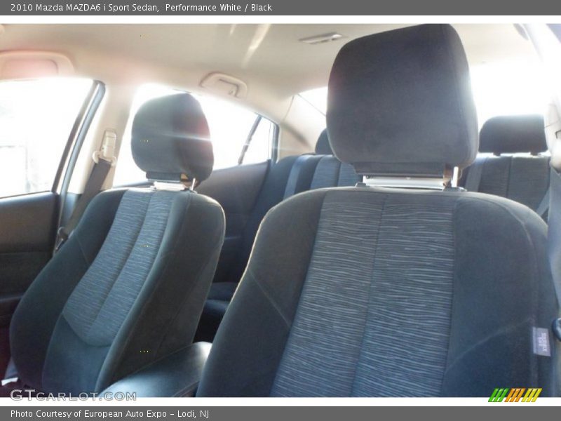 Performance White / Black 2010 Mazda MAZDA6 i Sport Sedan