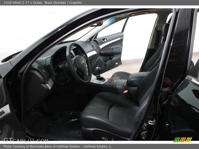 Black Obsidian / Graphite 2009 Infiniti G 37 x Sedan